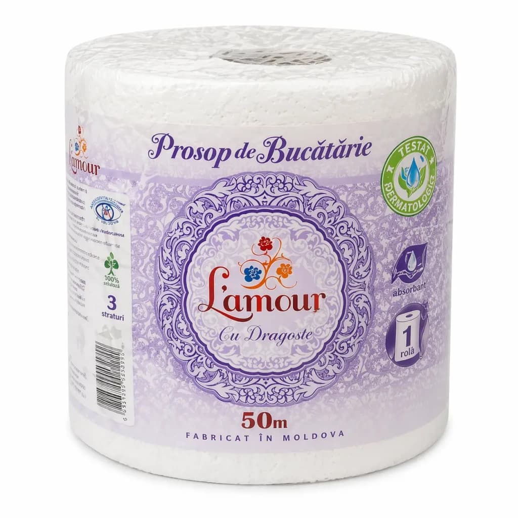 Prosop de hirtie ”Lamour 50 m”