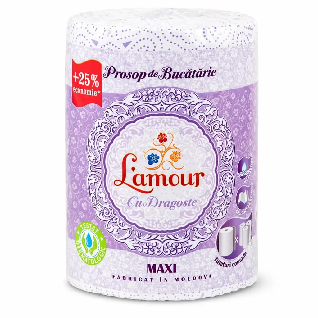 Prosop de hirtie ”Lamour MAXI,1 bucată”