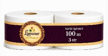 Hârtie igienică Horeca pentru dispenser 3 str, 2 role