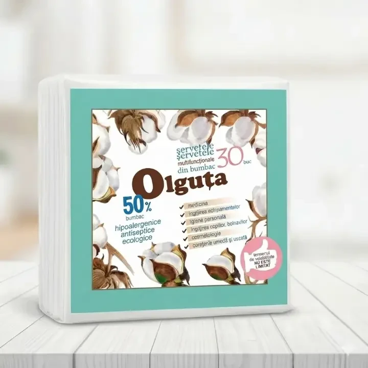 Serveteli din bumbac OLGUTA (30buc)