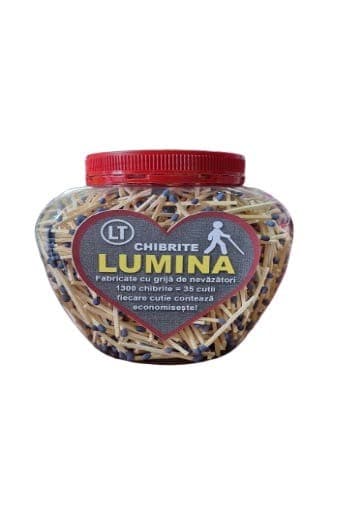 Chibrite LUMINTEHNICA (suvenir borcan)