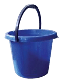 Găleată cu mâner din plastic 10,3 L